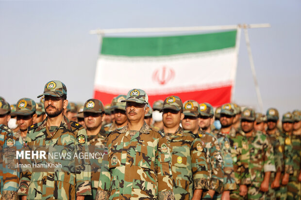 مراسم تجدید بیعت و عهد سربازی با آرمانهای جمهوری اسلامی