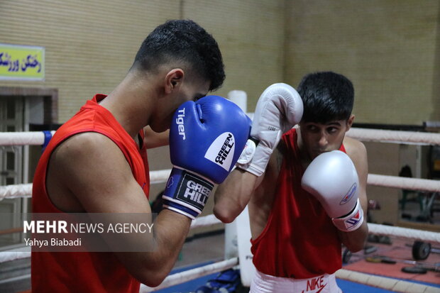 سومین مرحله اردوی تیم ملی بوکس 15