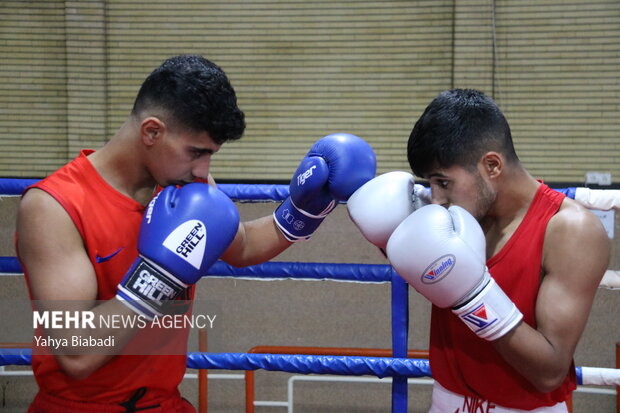 سومین مرحله اردوی تیم ملی بوکس 12