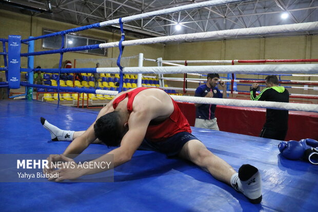 سومین مرحله اردوی تیم ملی بوکس 20