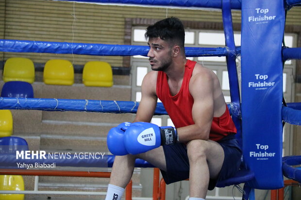 سومین مرحله اردوی تیم ملی بوکس 18