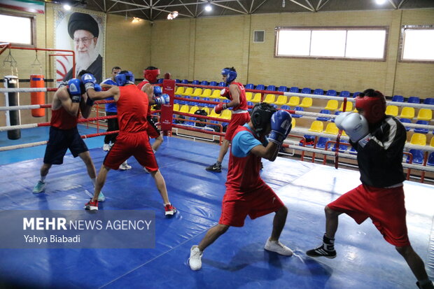 سومین مرحله اردوی تیم ملی بوکس 16