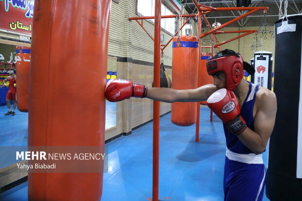 سومین مرحله اردوی تیم ملی بوکس 23