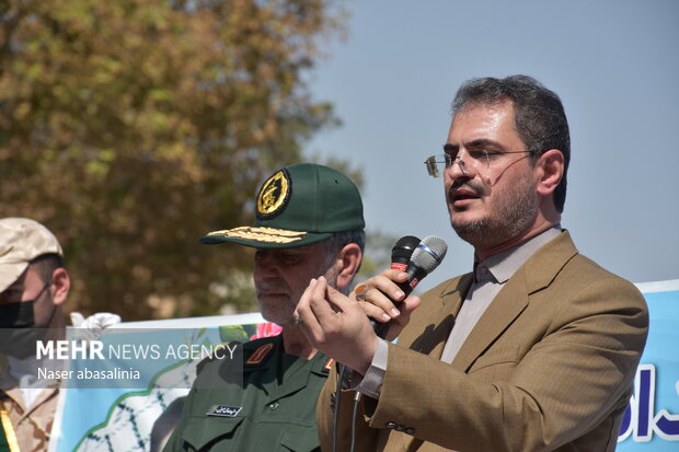 تشییع پیکر شهید مدافع امنیت در سنندج