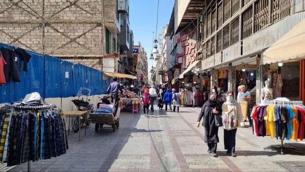 آرامش در بازار لاله زار / اغتشاشگران معیشت مردم را نشانه گرفتند