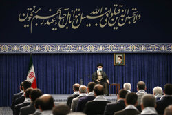 دیدار دست‌اندرکاران دومین کنگره شهدای ورزشکار با رهبر معظم انقلاب