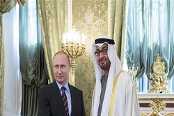 رئیس امارات فردا به روسیه می رود و با پوتین دیدار می کند