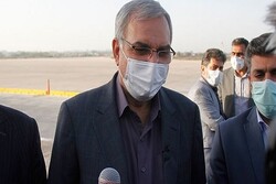 Iran health minister arrives in Egypt for WHO meeting