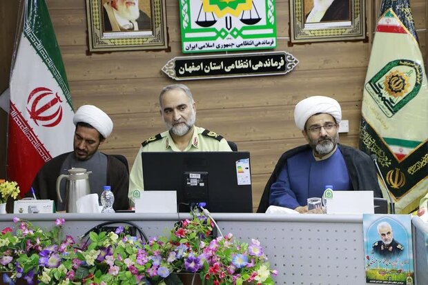 تقدیر هیئات مذهبی و تشکل‌های دینی از فرماندهی انتظامی اصفهان