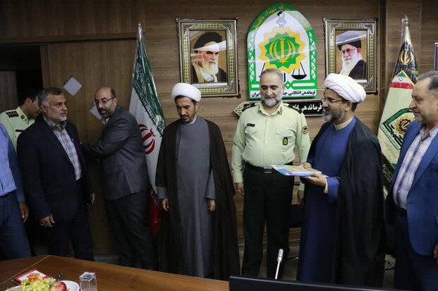 تقدیر هیئات مذهبی و تشکل‌های دینی از فرماندهی انتظامی اصفهان