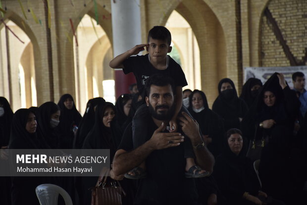 شهید «بامدی» در مسجدسلیمان تشییع شد