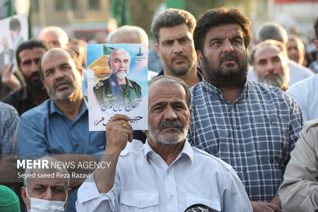 8th martyrdom anniversary of Haj Hossein Hamedani marked
