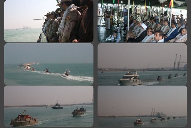 رزمایش دریایی محمد رسوال الله در خلیج فارس پایان یافت