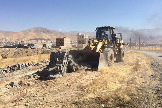 تخریب ۵۳۹ مورد ساخت‌وساز غیرمجاز در چهارمحال و بختیاری 