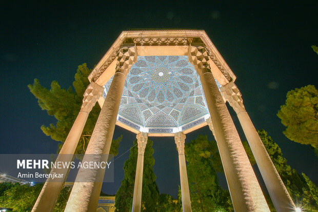 Tomb of Iranian poet Hafez in Shiraz
