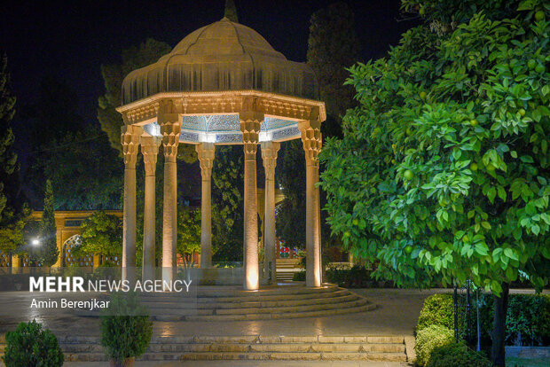 Tomb of Iranian poet Hafez in Shiraz
