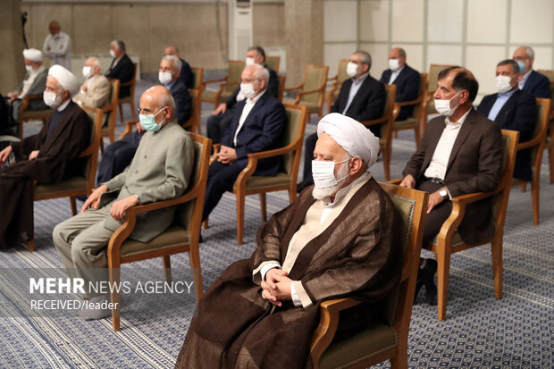 دیدار اعضای دوره جدید مجمع تشخیص مصلحت نظام با رهبر معظم انقلاب