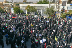 Pro-Islamic Establishment rally by women in Shiraz