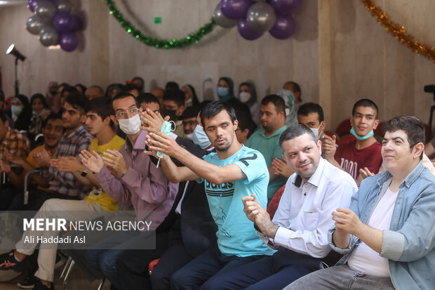 Prophet birth anniv. celebration in rehab center in Tehran
