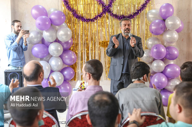 Prophet birth anniv. celebration in rehab center in Tehran
