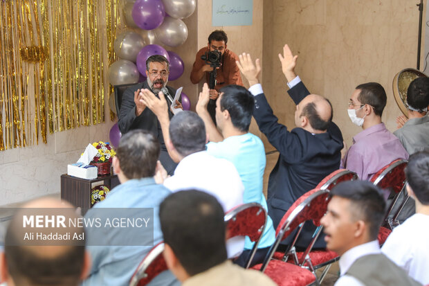 Prophet birth anniv. celebration in rehab center in Tehran
