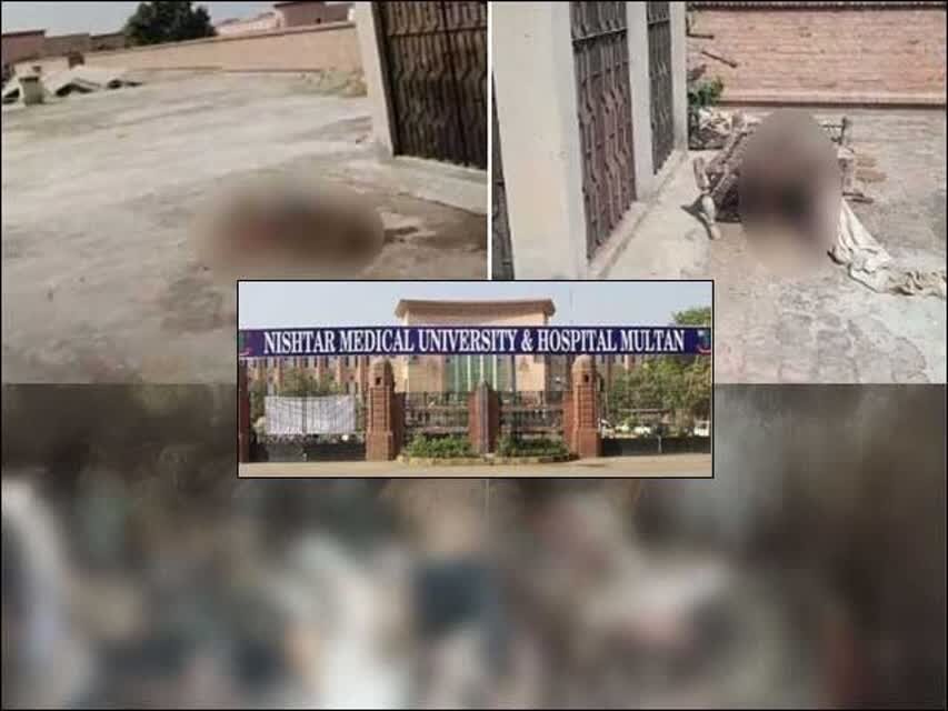 پاکستان میں اسپتال کی چھت سے درجنوں گلی سڑی لاشیں برآمد
