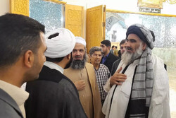 وزیر امور مذهبی پاکستان در حرم حضرت معصومه (س) حضور یافت