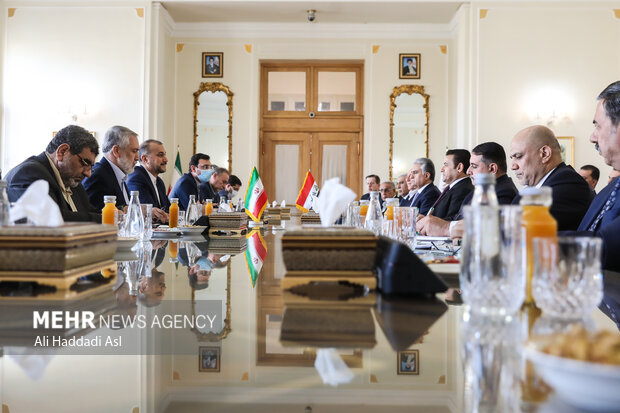 Amir-Abdollahian meeting with Iraqi National Security Adviser
