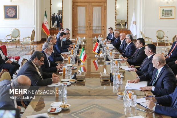 Amir-Abdollahian meeting with Iraqi National Security Adviser
