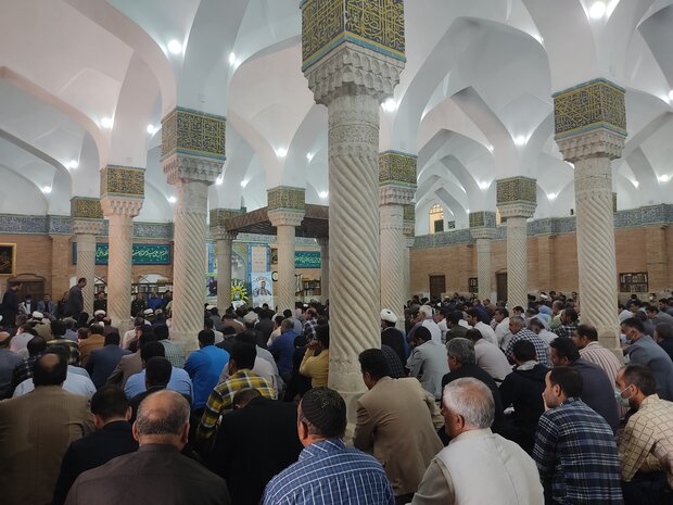 برگزاری مراسم  هفتم شهید مدافع امنیت در سنندج 