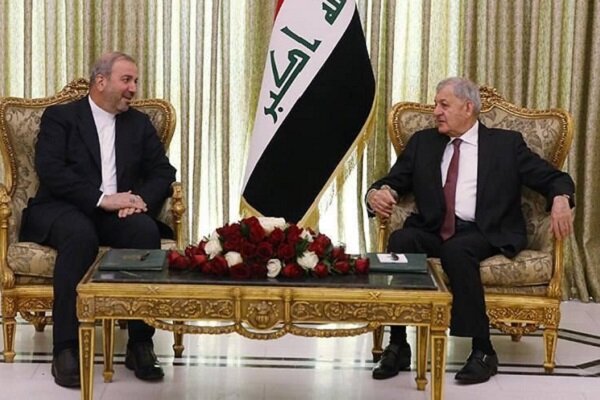 İran Büyükelçisi, Irak'ın yeni Cumhurbaşkanı Reşid ile görüştü İran Büyükelçisi, Irak'ın yeni Cumhurbaşkanı Reşid ile görüştü