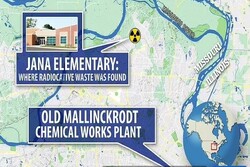 Radioactive waste found at American school playground