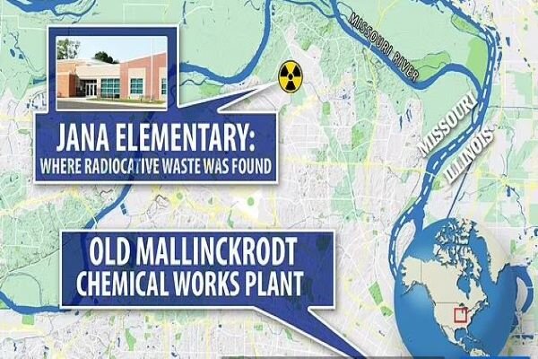 Radioactive waste found at American school playground