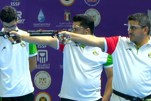 مردان تیراندازی ایران صاحب مدال نقره مسابقات جهانی شدند