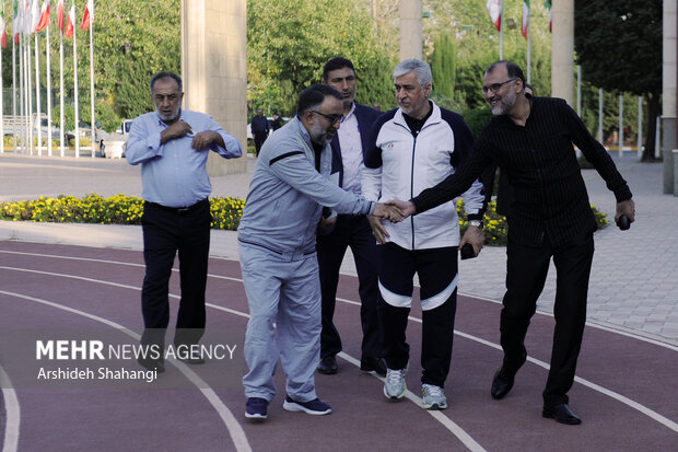 نشست خبری سیدحمید سجادی وزیر ورزش و جوانان، عصر امروز به مناسبت هفته تربیت بدنی در آکادمی ملی المپیک برگزار شد
