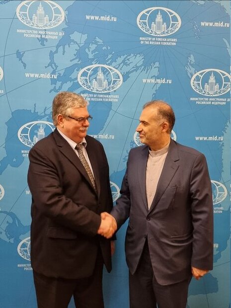 İran Büyükelçisi, Rusya'nın yeni Tahran Büyükelçisi ile görüştü