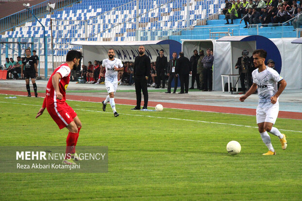 شکست ملوان در برابر پرسپولیس تهران