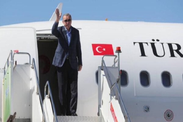 Erdoğan, Özbekistan'a gitti