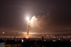 Syrian air defenses repel Israeli airstrikes over Damascus