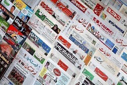 Headlines of Iran’s Persian dailies on October 22