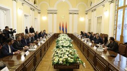 «امیرعبداللهیان» با رئیس مجلس ملی ارمنستان دیدار کرد