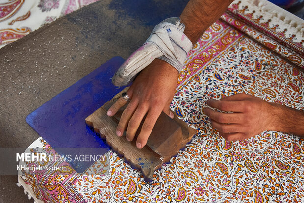 Kalamkari, Iranian traditional art
