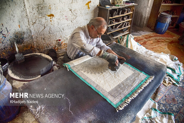 Kalamkari, Iranian traditional art
