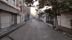 دۆخی ناڕەزایەتییەکان لە  شاری کرماشان