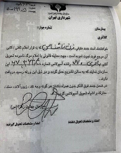 آخرین پیام نیکا شاکرمی به مادرش 4
