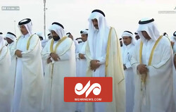 قطری‌ها با حضور امیر و سران کشوری، نماز باران خواندند