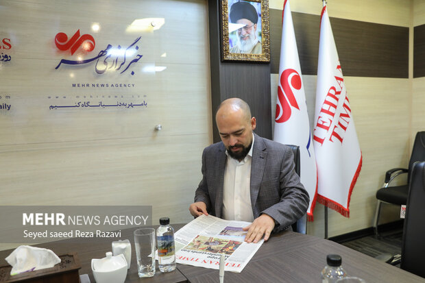 دیدار مدیرعامل خبرگزاری مهر با سردبیر خبرگزاری ترند آذربایجان