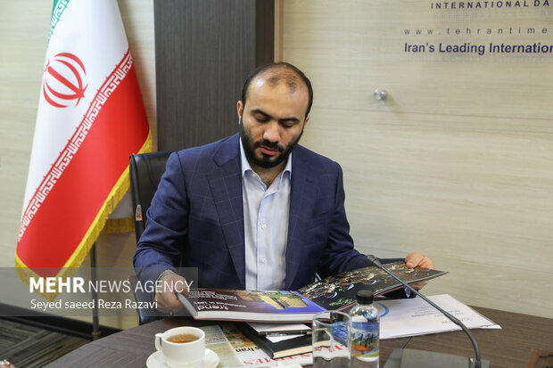 محمد شجاعیان مدیرعامل خبرگزاری مهر در دیدار مدیرعامل خبرگزاری مهر با سردبیر خبرگزاری ترند آذربایجان حضور دارد