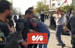 برخورد جالب شهروندان تهرانی با نیروهای یگان ویژه پلیس