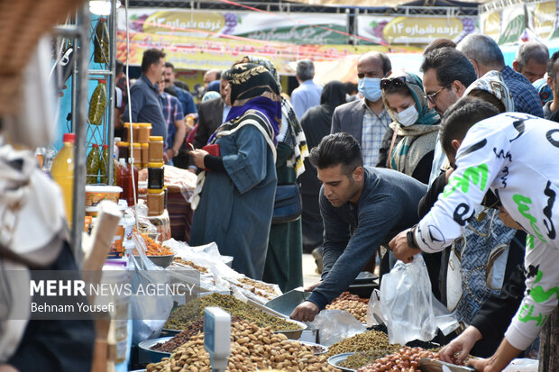 نهمین جشنواره انگور روستای هزاوه